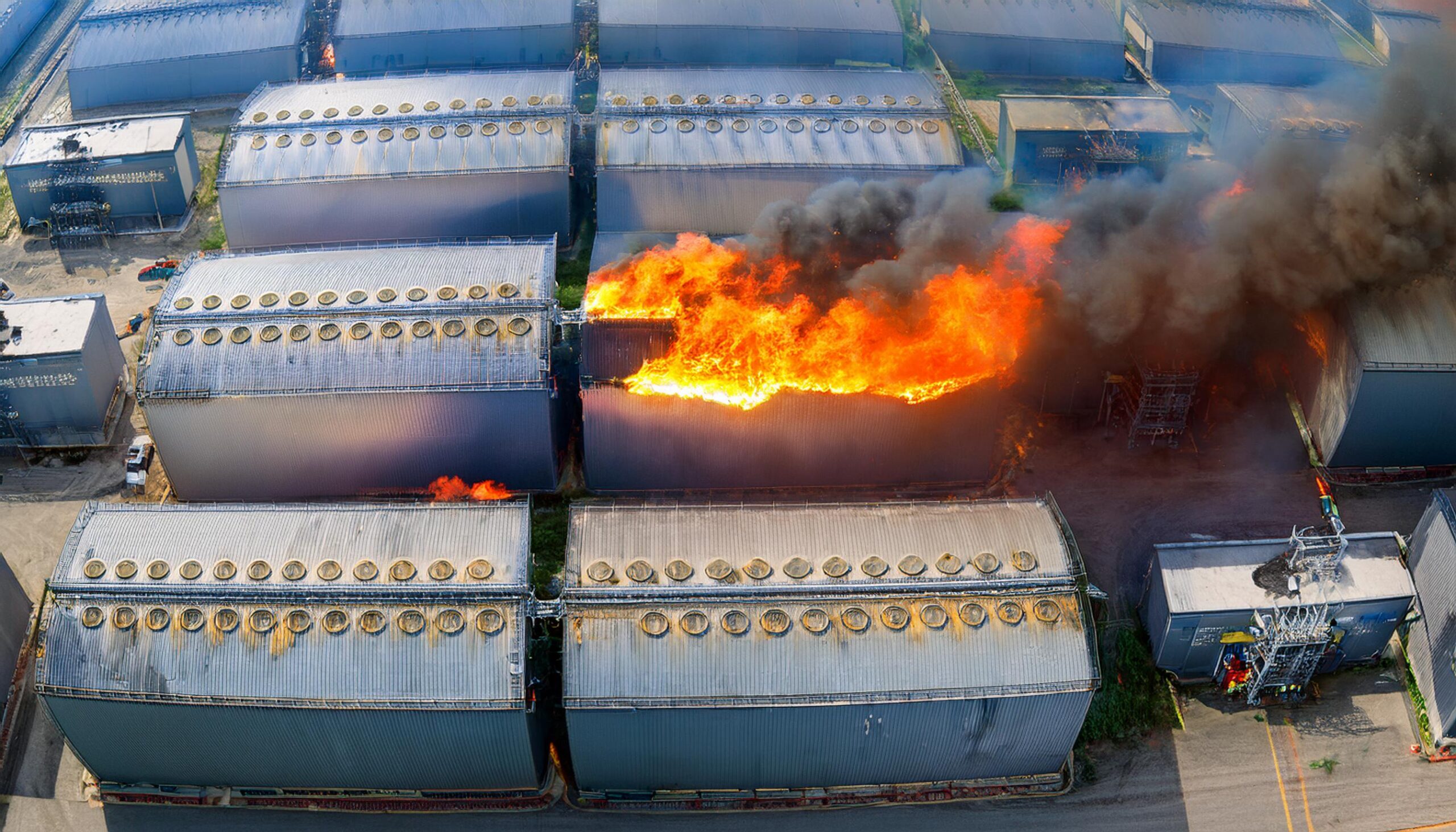 fuego de almacenamiento de iones de litio a gran escala para exteriores 44120 scaled